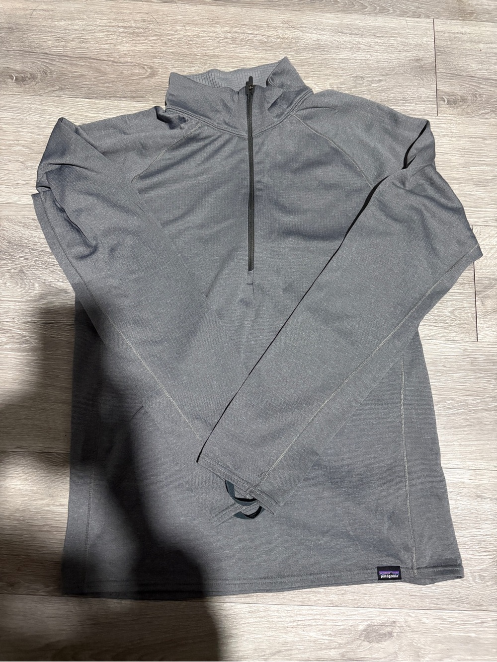 Patagonia Men's Charcoal Half‑Zip Pullover